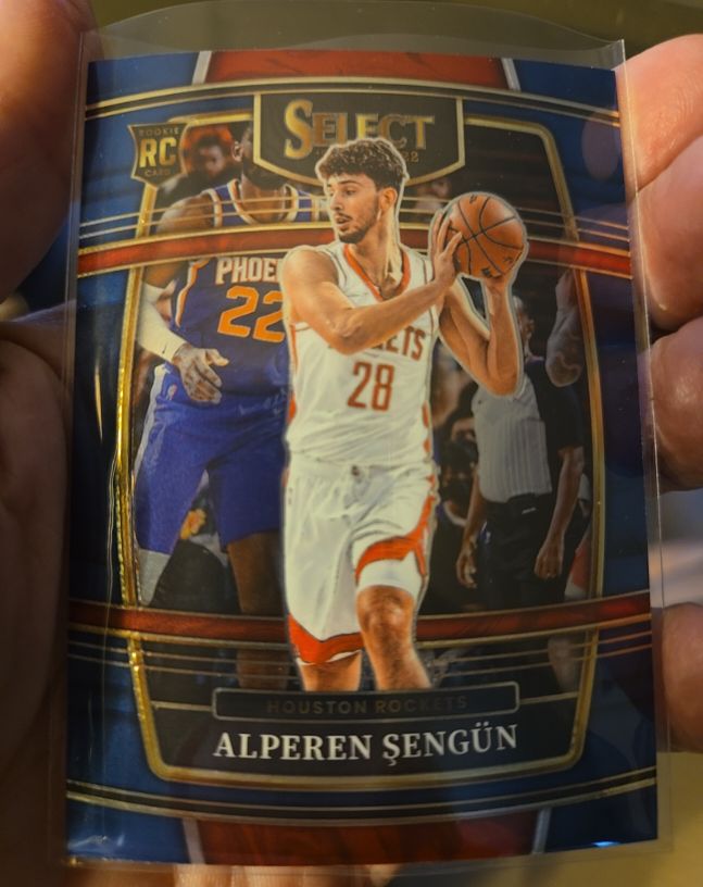 2021-22 Panini Select #19 Alperen Sengun Rookie — front