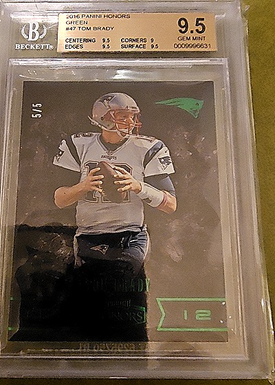 2016 Panini Honors #47 Tom Brady — front