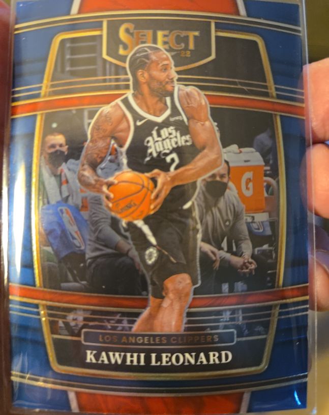 2021-22 Panini Select #20 Kawhi Leonard Los Angeles Clippers — front