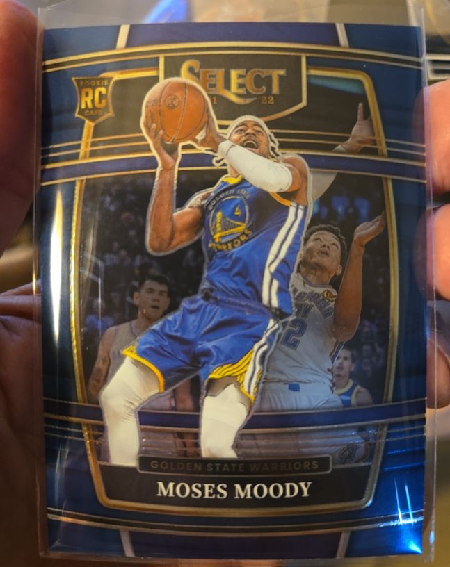 2021-22 Panini Select #62 Moses Moody — front