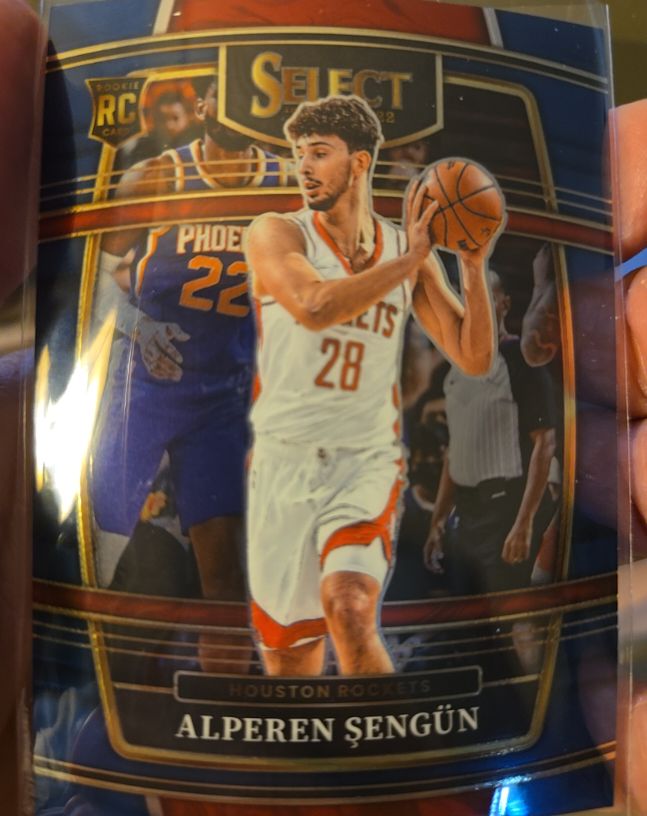 2021-22 Panini Select #19 Alperen Şengün — front