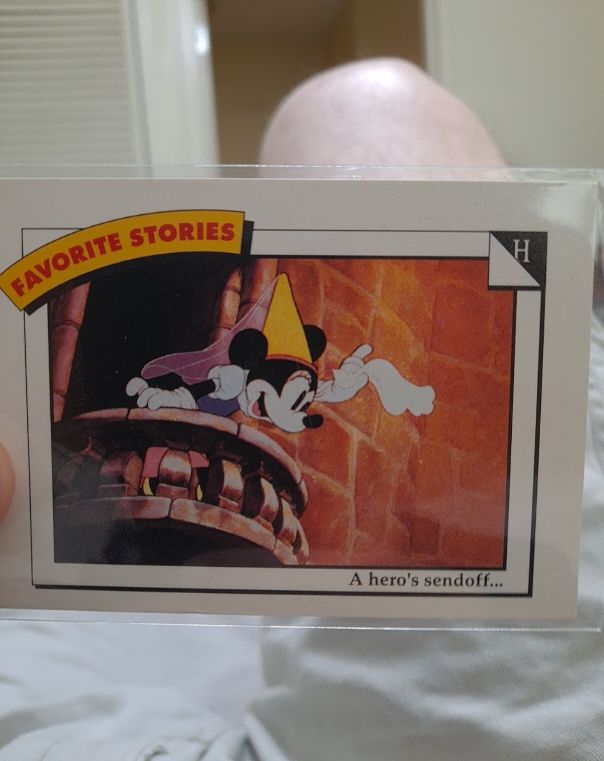 1991 Impel Disney Favorite Stories #2 A Hero's Sendoff — front