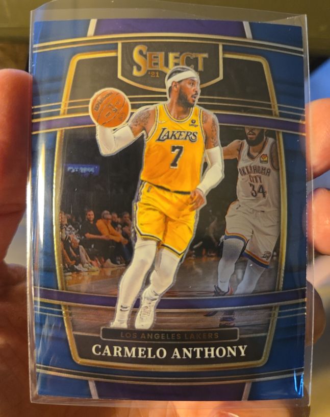 2021-22 Panini Select #31 Carmelo Anthony — front