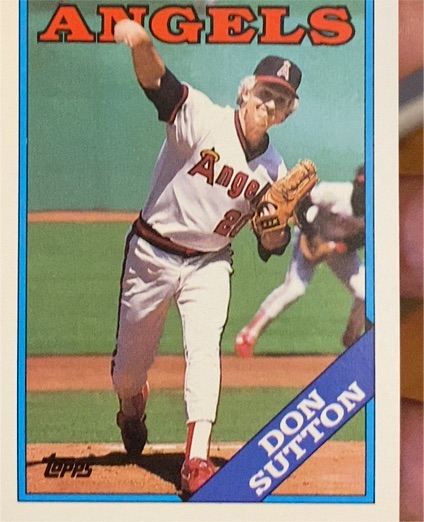1988 Topps #575 Don Sutton — front