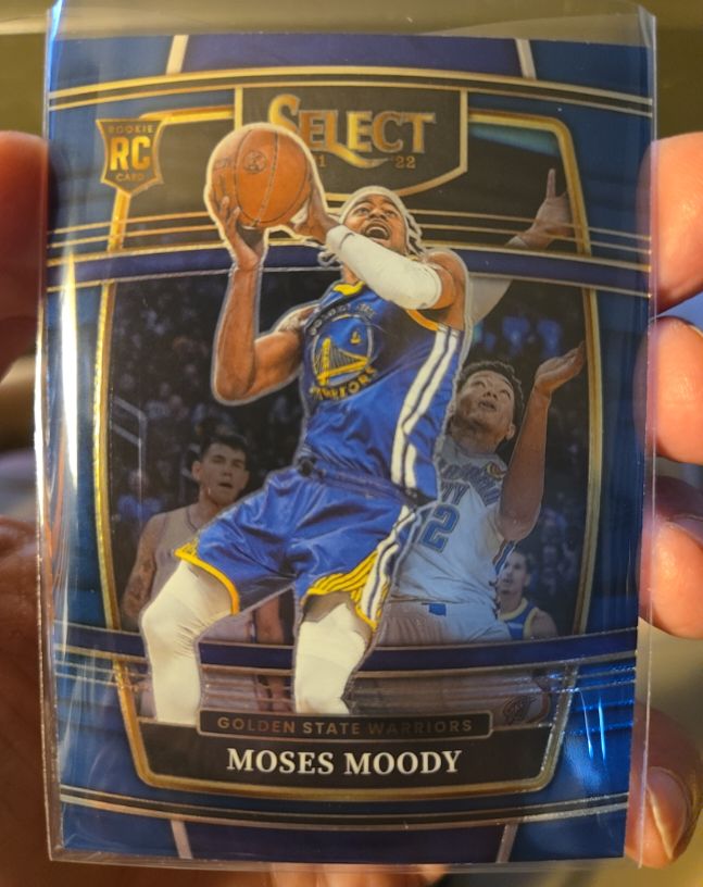 2021-22 Panini Select #62 Moses Moody — front