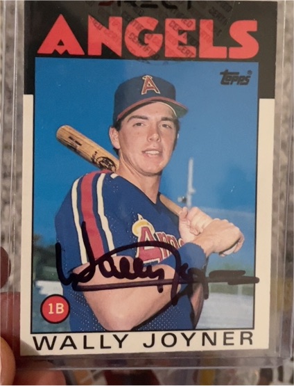 1986 Topps Traded #51T Wally Joyner — front