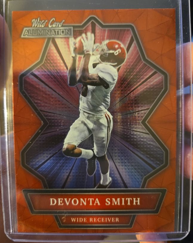 2021 Wild Card Alumination #ABC-7 Devonta Smith — front