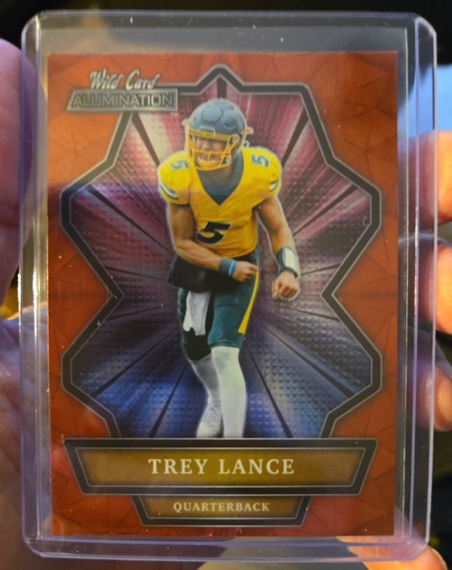 2021 Wild Card Alumination #ABC-6 Trey Lance — front