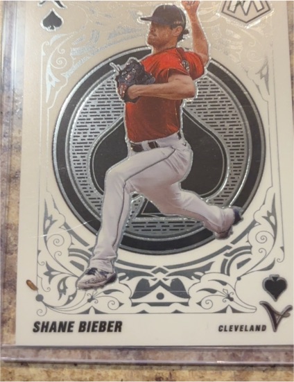 2022 Panini Mosaic Aces #A-6 Shane Bieber — front