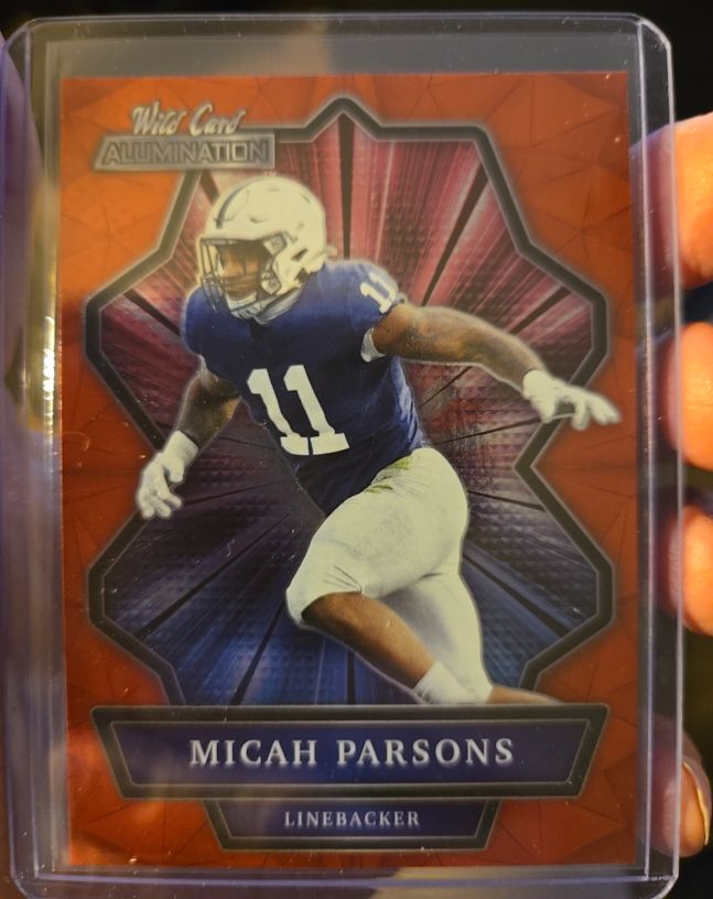 2021 Wild Card Alumination #ABC-17 Micah Parsons — front