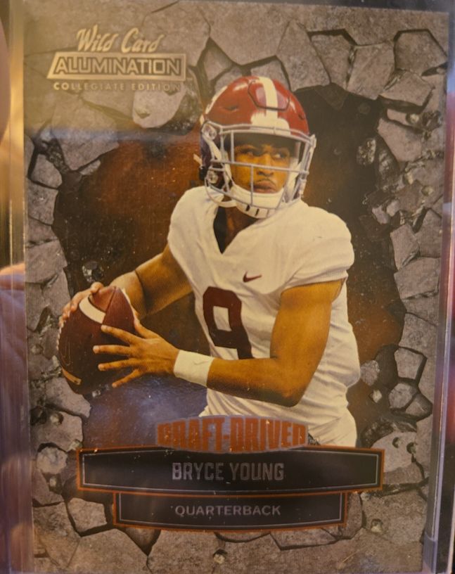 2021 Wild Card Alumination Collegiate Edition #ANDD-4 Bryce Young — front