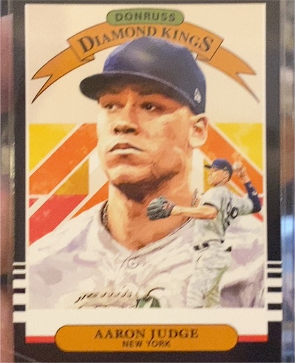 2019 Donruss Diamond Kings #2 Aaron Judge — front