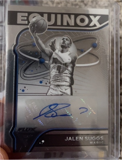 2022-23 Panini Flux Equinox Autographs #EA-JSG Jalen Suggs — front