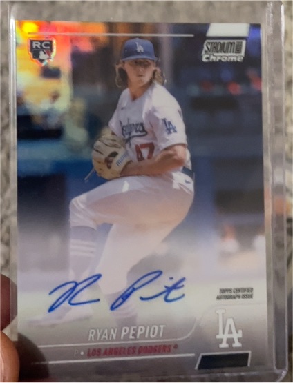 2022 Topps Stadium Club Chrome #397 Ryan Pepiot — front