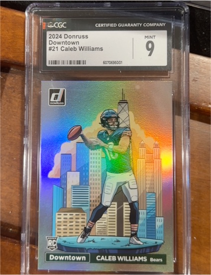 2024 Donruss Downtown #21 Caleb Williams — front