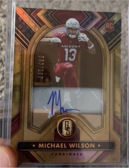 2023 Panini Gold Standard #170 Michael Wilson — front