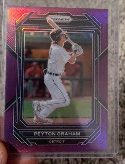 2023 Panini Prizm #79 Peyton Graham — front