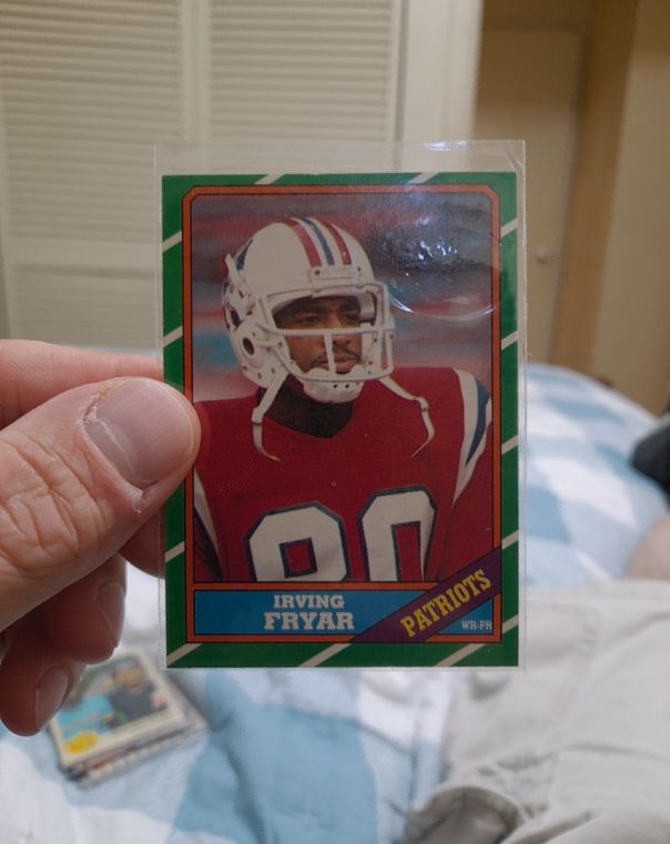 1986 Topps #34 Irving Fryar — front