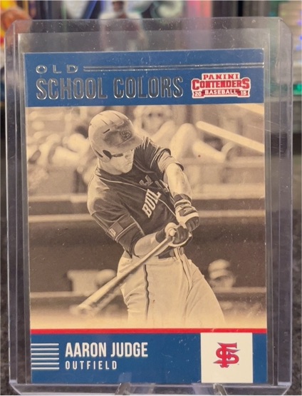 2015 Panini Contenders Old School Colors #23 Aaron Judge — front