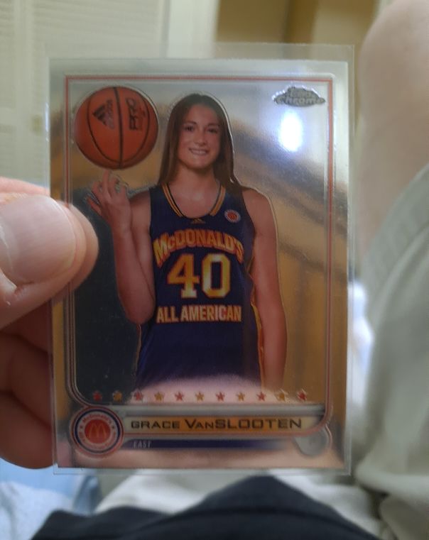 2022 Topps Chrome McDonald's All American #83 Grace VanSlooten — front