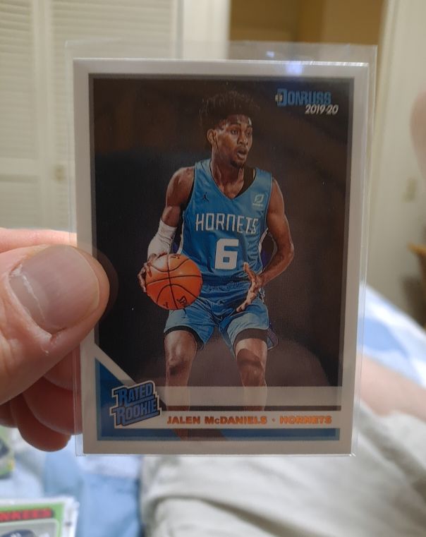2019-20 Panini Donruss #247 Jalen McDaniels — front