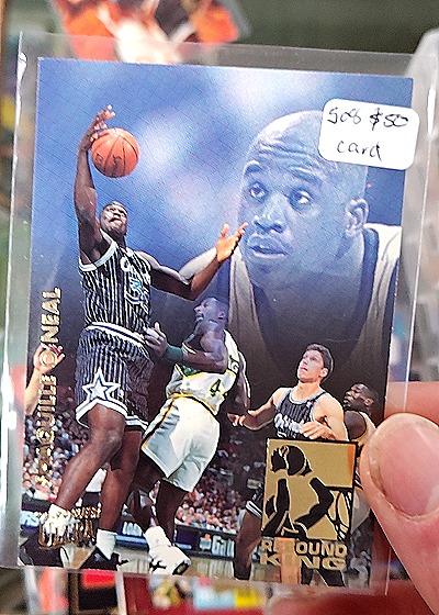 1993-94 Fleer Ultra #9 Shaquille O'Neal Rebound King — front