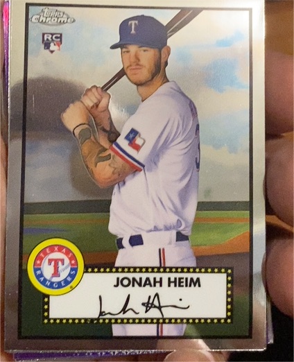 2021 Topps Chrome Platinum Anniversary #73 Jonah Heim — front
