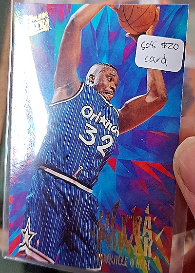 1995-96 Fleer Ultra Power #9 Shaquille O'Neal — front