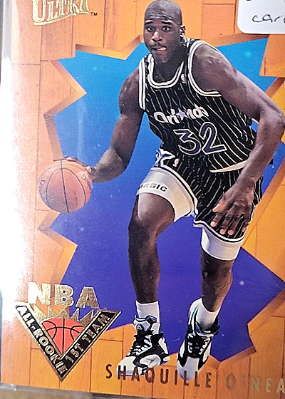1993-94 Fleer Ultra #5 Shaquille O'Neal All-Rookie 1st Team — front