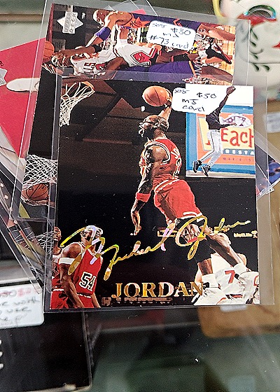 1993-94 Fleer Michael Jordan #7 NBA Superstars — front