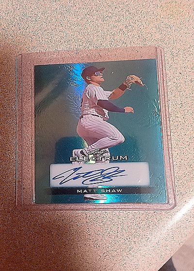 2024 Leaf Electrum #BA-MS1 Matt Shaw — front
