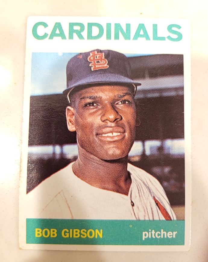 1964 Topps #460 Bob Gibson — front