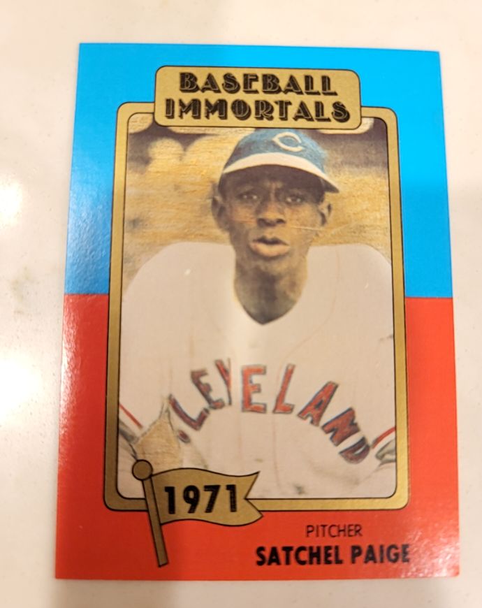 1980 SSPC Baseball Immortals #125 Satchel Paige — front