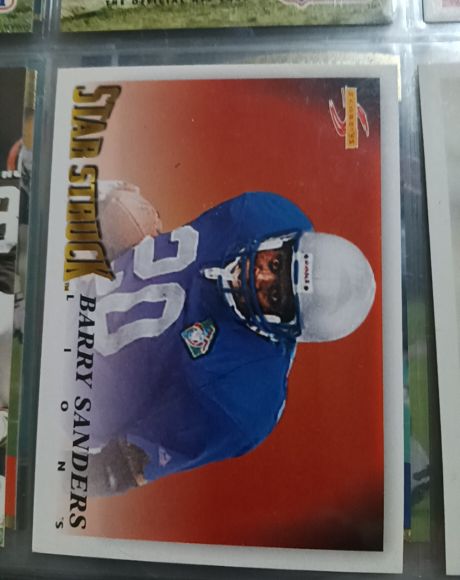 1995 Score #208 Barry Sanders — front