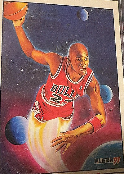 1991-92 Fleer Pro-Visions #2 Michael Jordan — front