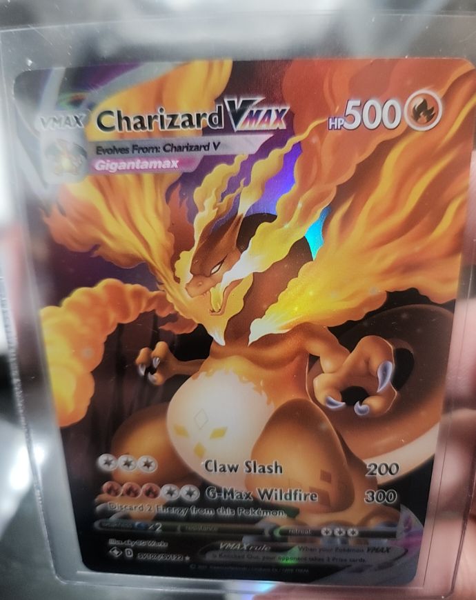 2022 Pokémon SWSH Black Star Promo #261 Charizard VMAX — front