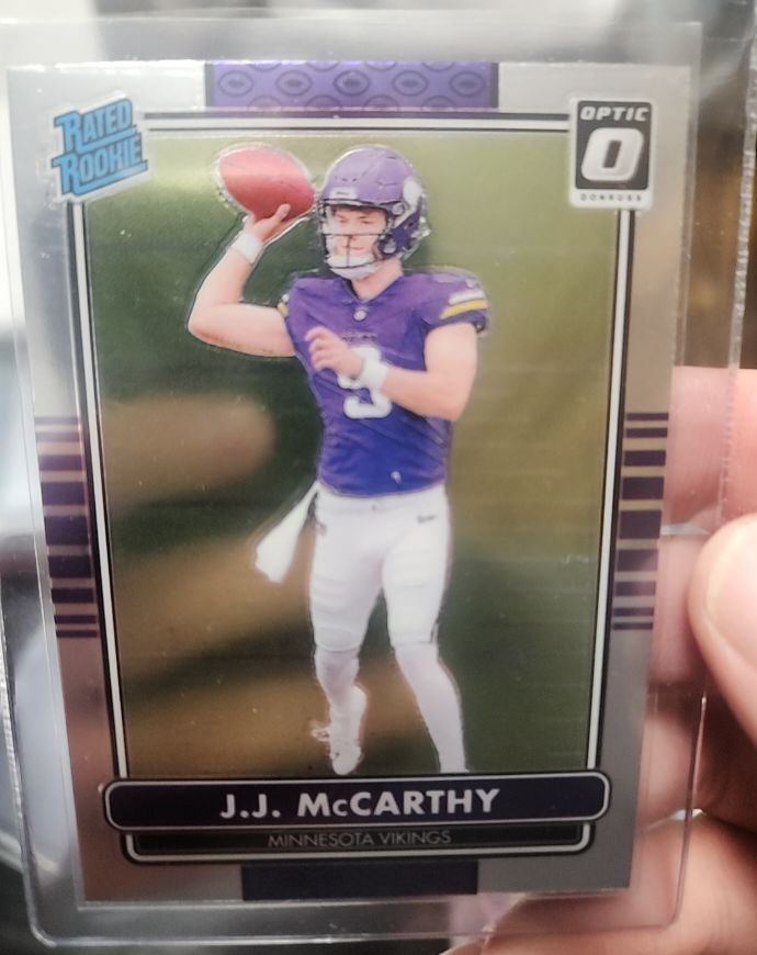 2024 Donruss Optic 2014 Retro Series #10 J.J. McCarthy — front