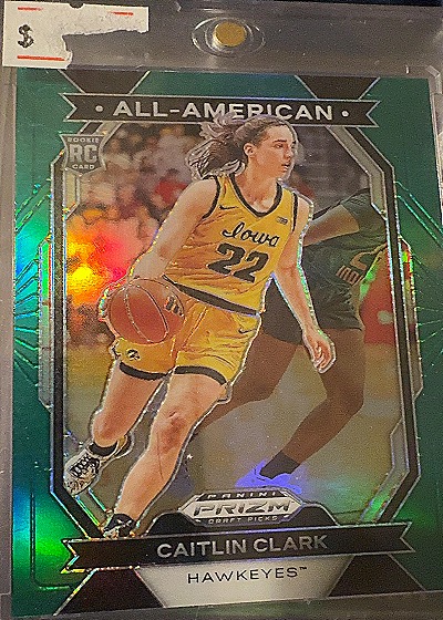 2024 Panini Prizm Draft Picks All-American #23 Caitlin Clark — front