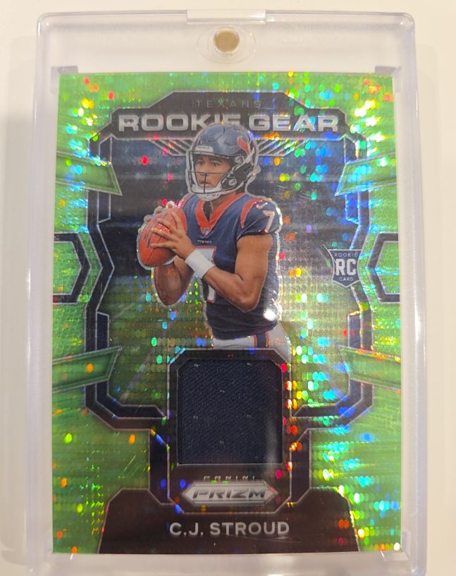 2023 Panini Prizm Rookie Gear #RG-CJS C.J. Stroud — front