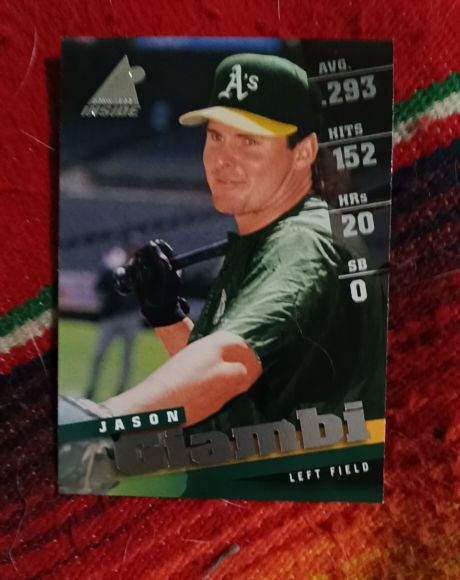 1998 Pinnacle Inside #75 Jason Giambi — front