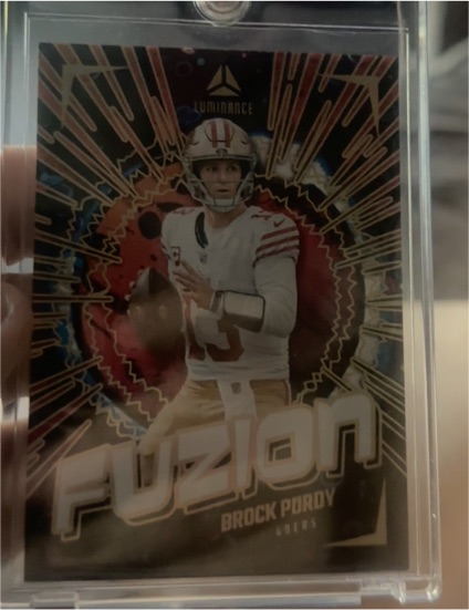 2024 Panini Luminance Fuzion #FUZ-BPY Brock Purdy — front