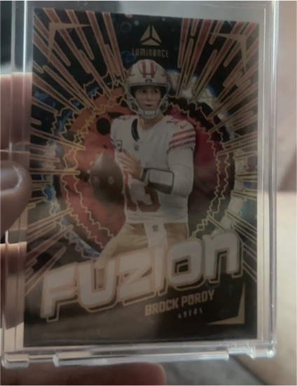 2024 Panini Luminance Fuzion #FUZ-BPY Brock Purdy — front