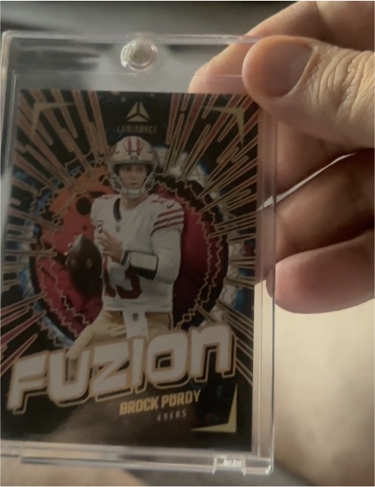 2024 Panini Luminance Fuzion #FUZ-BPY Brock Purdy — front