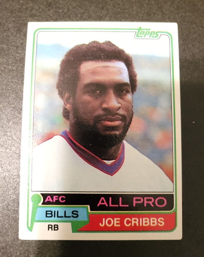 1981 Topps #360 Joe Cribbs — front