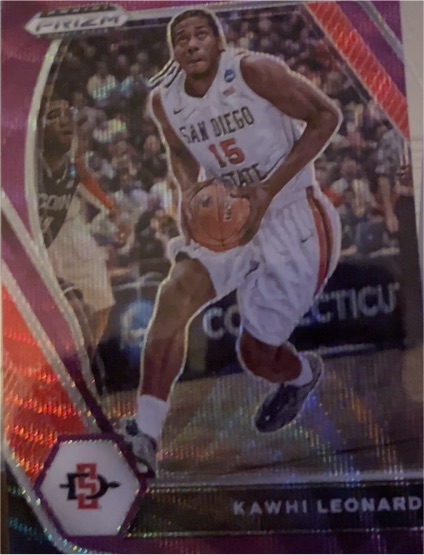2017-18 Panini Prizm #15 Kawhi Leonard — front