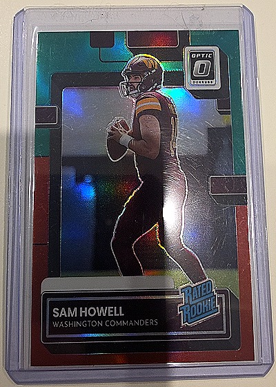 2022 Donruss Optic #55 Sam Howell — front