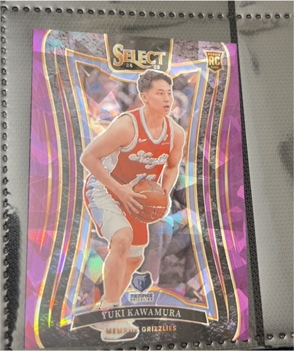 2024-25 Panini Select #395 Yuki Kawamura — front
