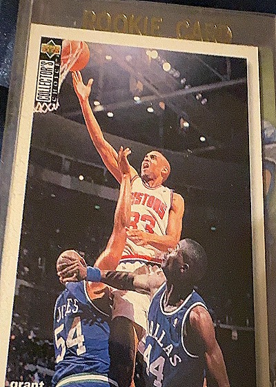 1995-96 Upper Deck Collector's Choice #33 Grant Hill — front