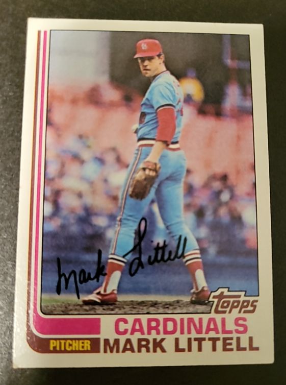 1982 Topps #56 Mark Littell — front