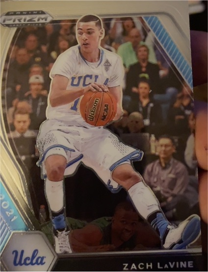 2021 Panini Prizm Draft Picks #80 Zach LaVine — front